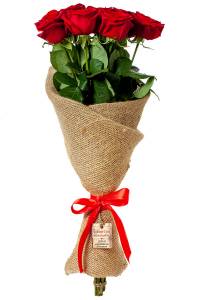 Из 9 красных роз